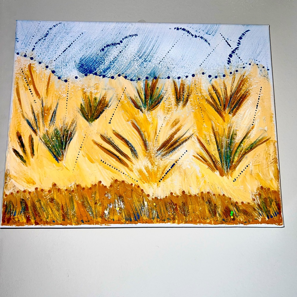 Hand Painted Beach Fantasy